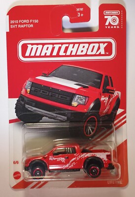 Matchbox Target Edition 2010 Ford F150 F-150 SVT Raptor Red 4x4 New In Pack 2023