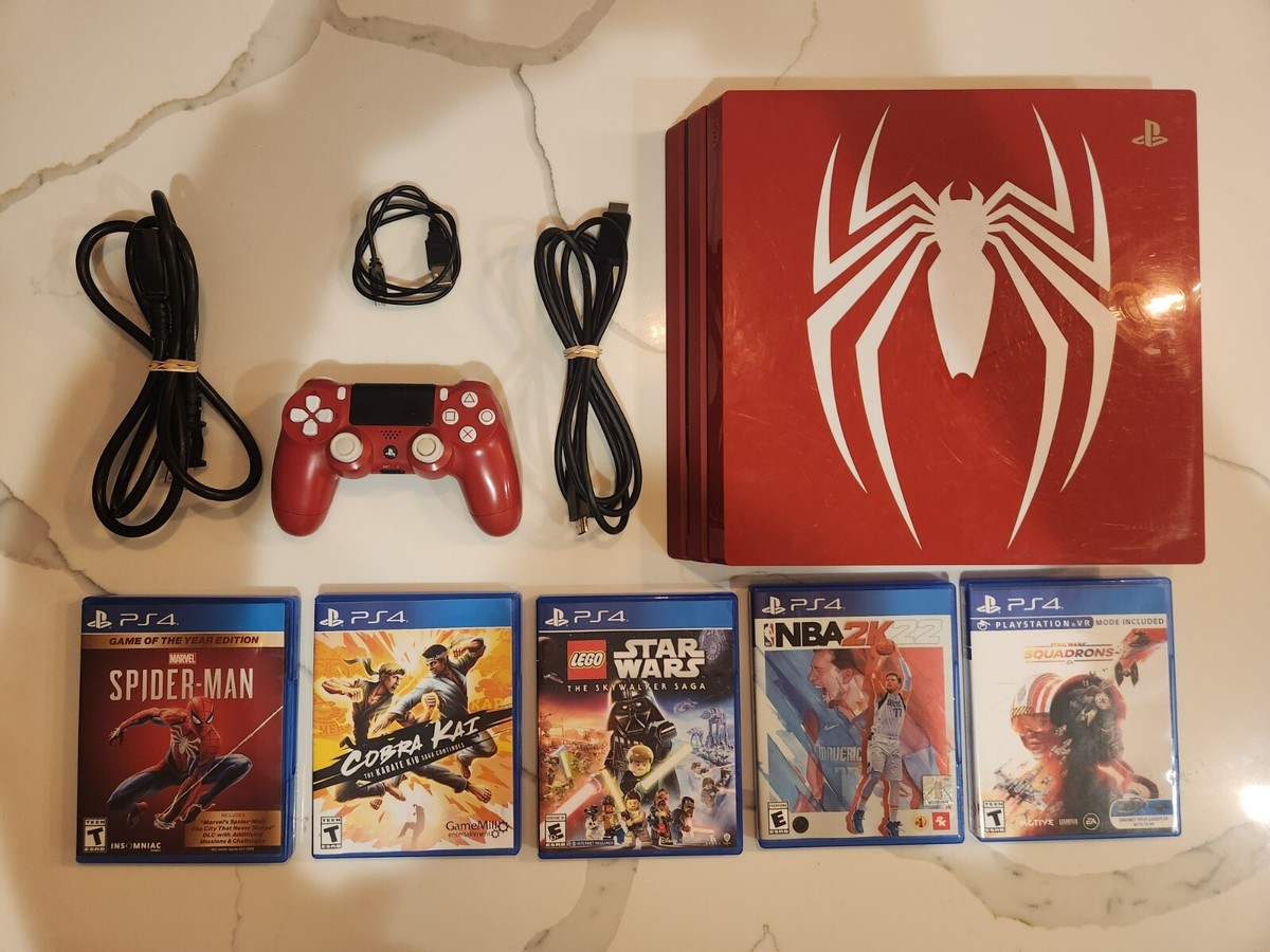 Sony PlayStation 4 Pro Marvel's Spider 1TB Limited Edition
