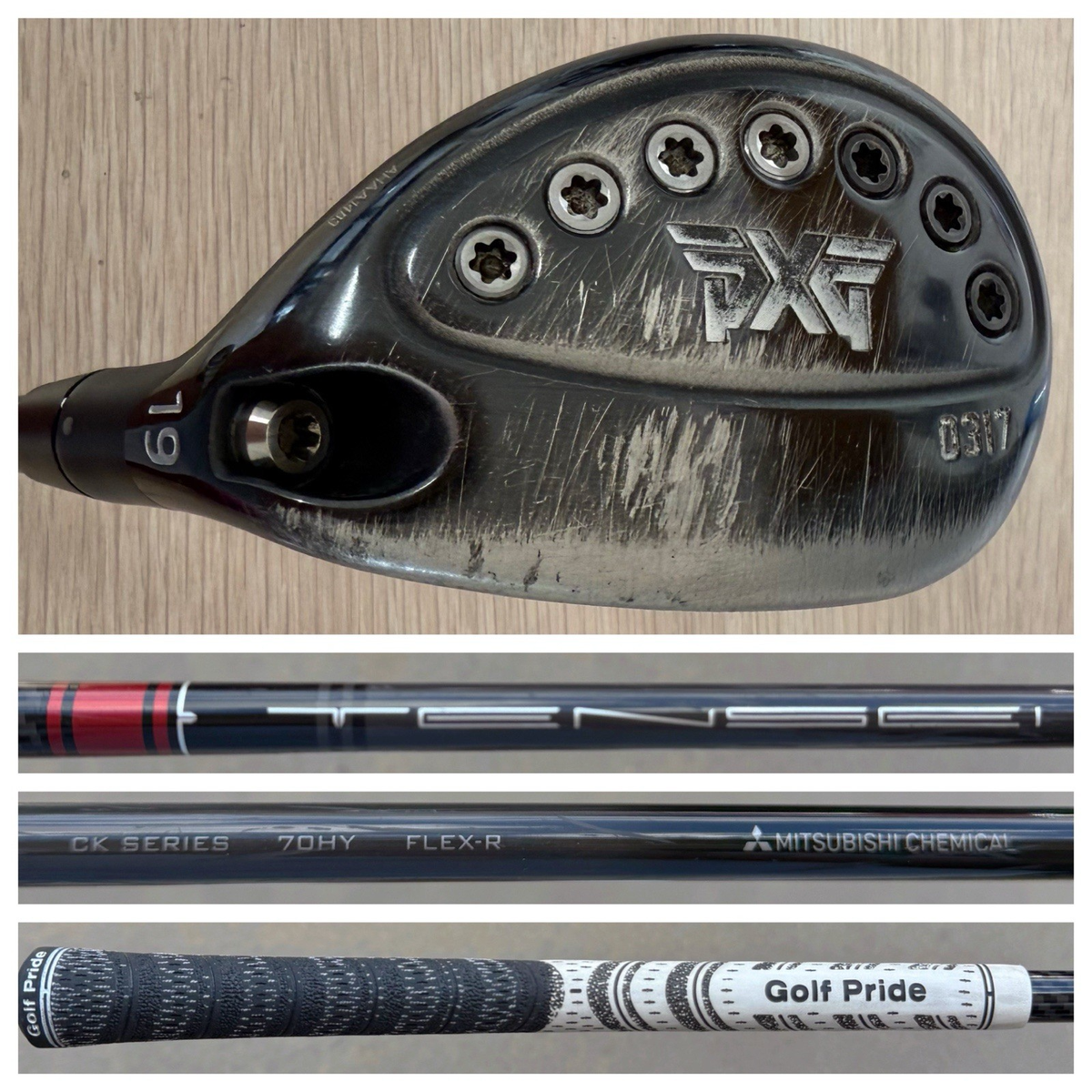 PXG 0317 19° Hybrid Seniors Graphite Shaft PXG Grip PXG 0317 19° Hybrid Seniors Graphite Shaft PXG Grip