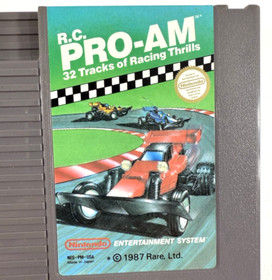 R.C. Cartucho de juego Pro-Am (Nintendo Entertainment System, 1987) - Probado