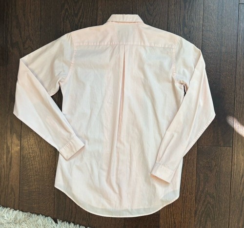 Vintage Cottage Core Prairie Button Down Pleated Blouse Light Pink Women’s Sz 6 - Picture 3 of 7