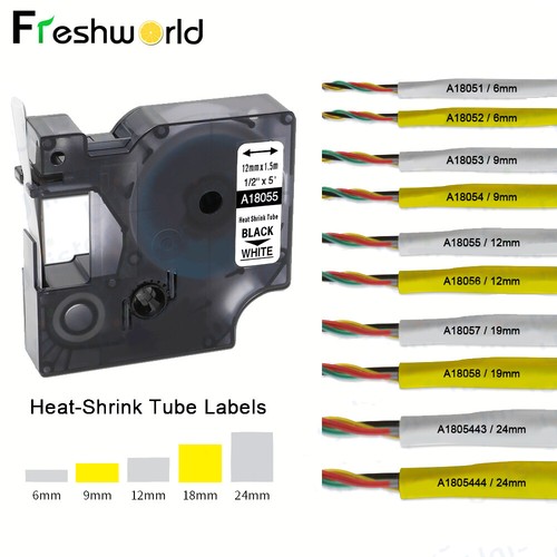 Heat Shrink Tube Wire Cable Label 