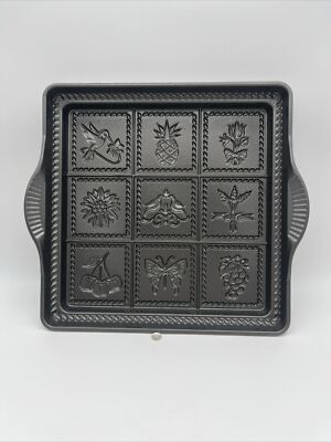 Nordic Ware English Shortbread Pan 9x9 Inches Non Stick