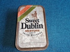 Blechdose Sweet Dublin Pfeifentabak Tabakdose Dänemark Pfeife Alt Selten Rar
