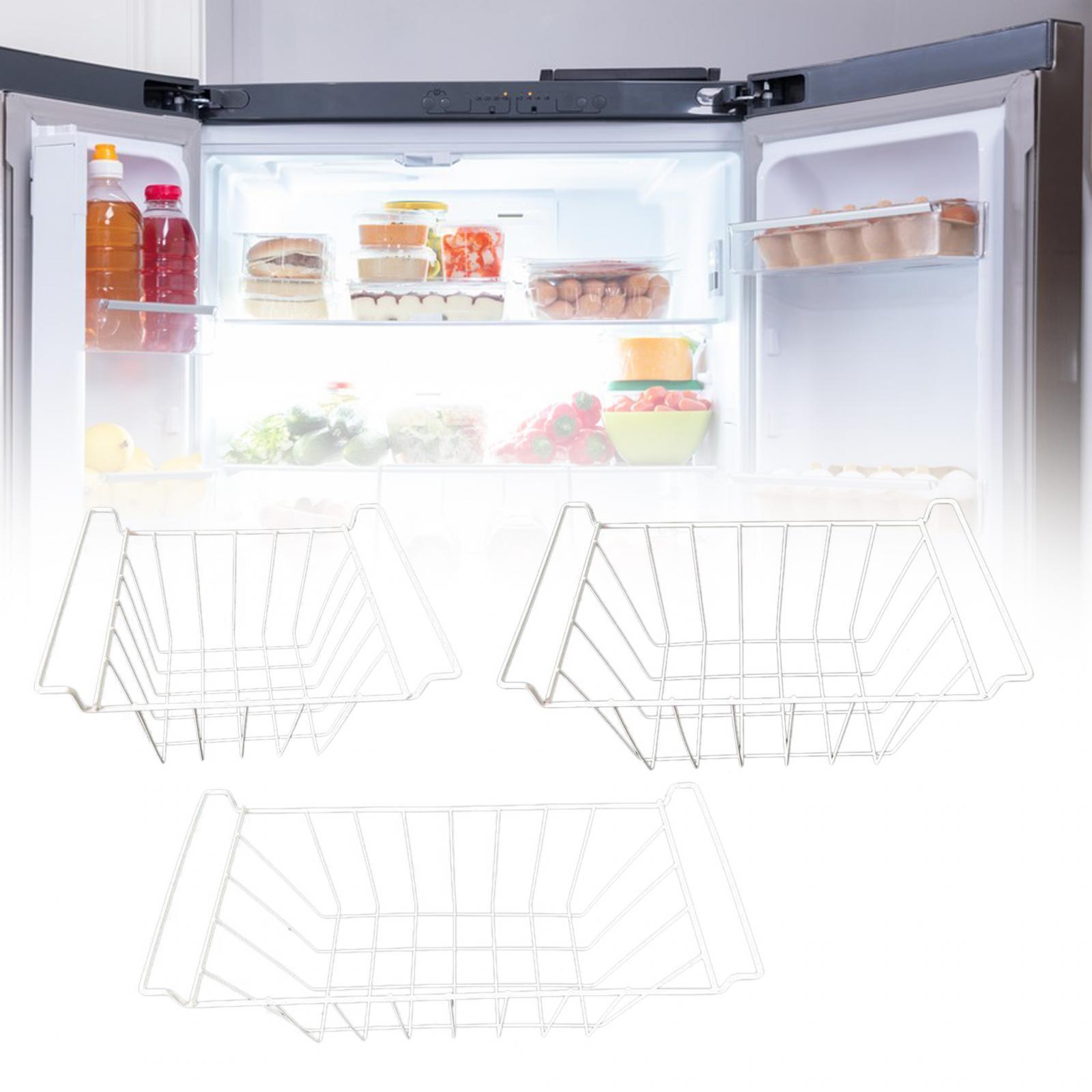 Refrigerator Freezer Basket Wire Storage Basket, Convenient, Deep