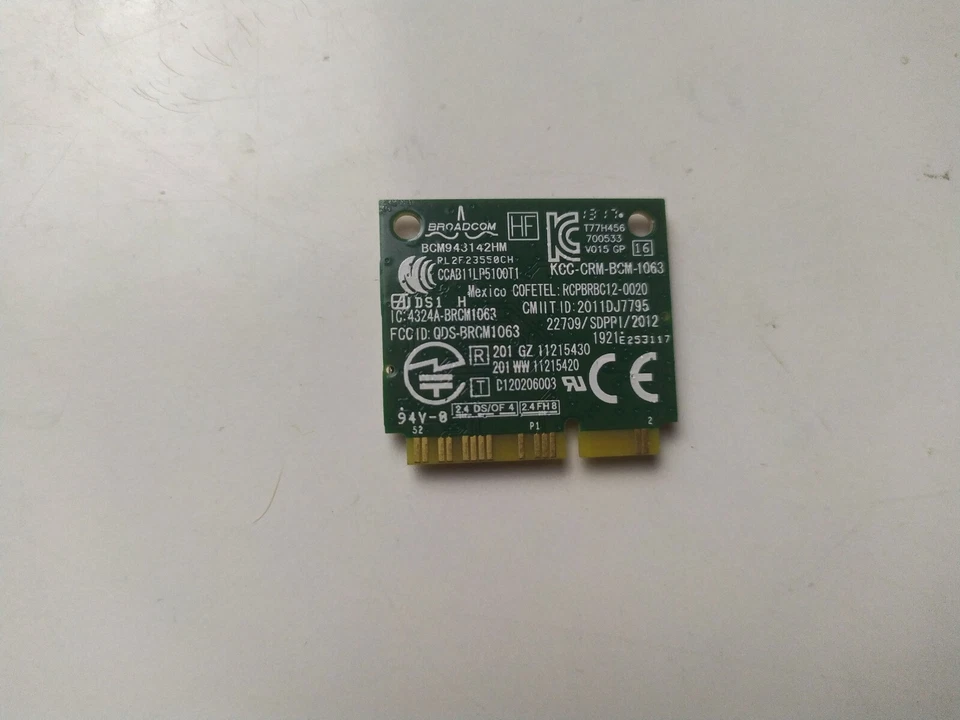 Sony Vaio SVF152 SVF1521H1EB WiFi Wireless Card T77H456.00 - Image 2 of 2