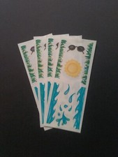 Creative Memories Lot of Four Studio Stickers 2" x 5" Summer Fun