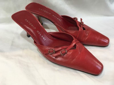 antonio melani red shoes