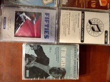 NOS Lot of 9 Karaoke Cassette Tapes The Singing Machine Elvis Temptation Estefan