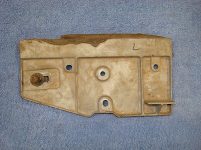 ORIGINAL 1969 MUSTANG DOOR GLASS GUIDE BRACKET DRIVER SIDE GLUE IN FRONT