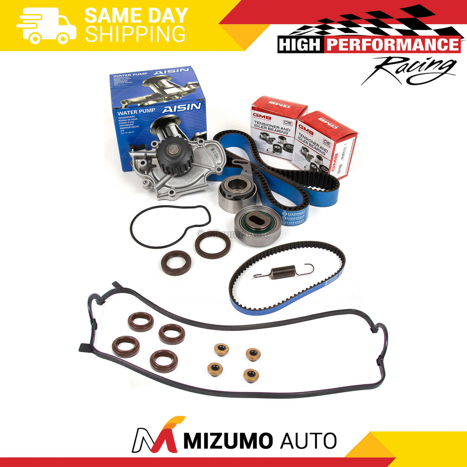 Courroie De Distribution Pour Honda Accord Acura CL Isuzu – F22B1 F23A1 2.2L 2.3L – Kit Neuf 112 Dents