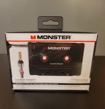 Monster Aux Cord Cassette Adapter 800 iCarPlay for Car Tape Deck, Auxiliary NEW