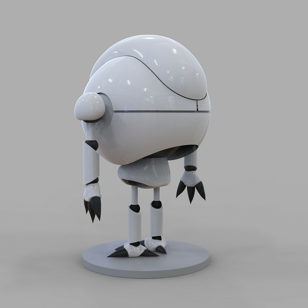 Dragon Ball Gt Giru Robot 3d Printing Figure 3d Print Model Ebay