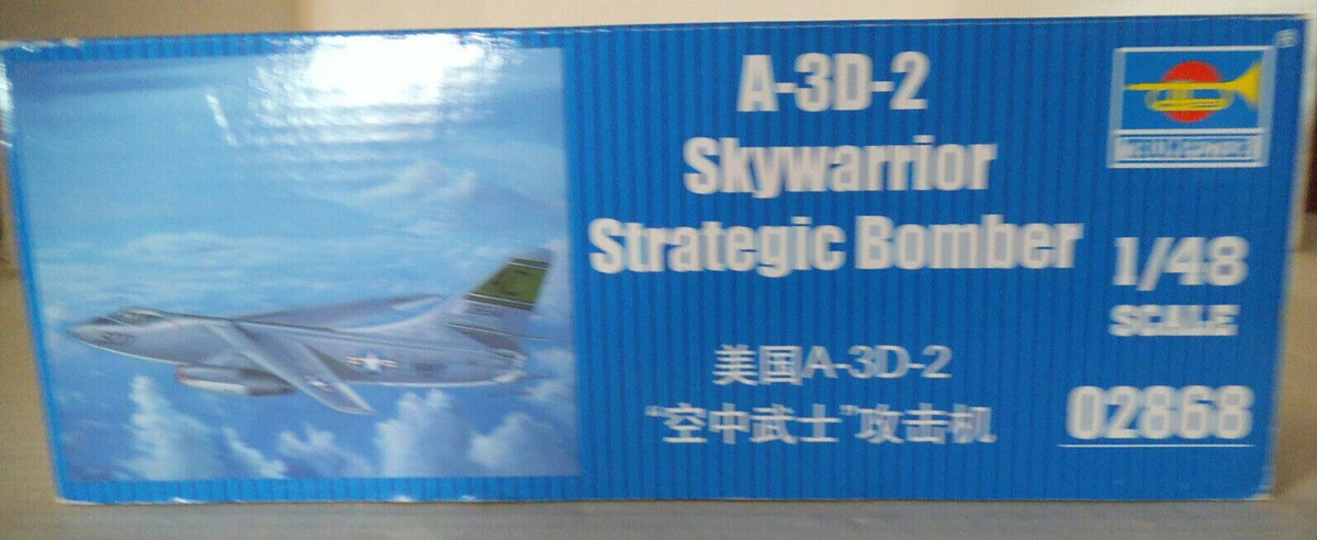 A-3D-2 Skywarrior 戦略爆撃機 1/48 A-3D-2 SKYWARRIOR STRATEGIC BOMBER 1:48 TRUMPETER VERY RARE