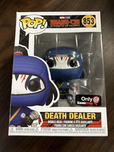 Funko Pop #853 Marvel Shang-Chi Death Dealer GameStop Exclusive Vinyl Figure New