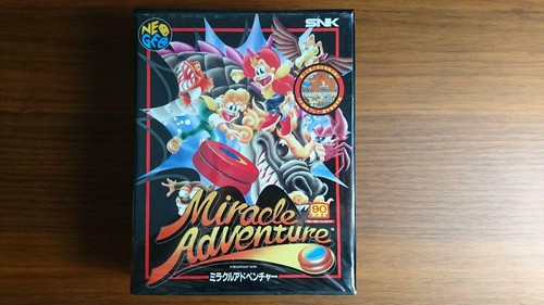 MIRACLE ADVENTURE NEO-GEO Aes Japan (Complete - Cover