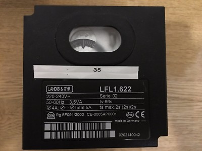 SIEMENS LANDIS LFL1.622 SERIES 2 CONTROL BOX