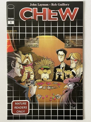 Chew #1 (Image Comics 2015) Game Edition Variant | John Layman | Rob Guillory