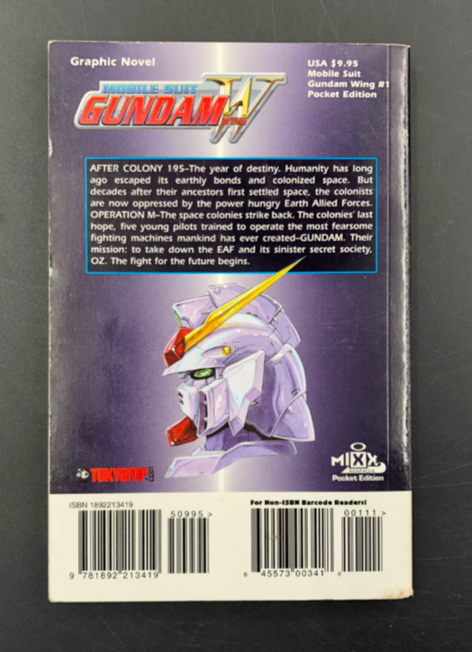 Mobile Suit Gundam Wing Vol. 1 (Paperback, Manga) by Koichi Tokita