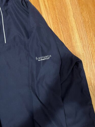 Ping Collection 1/4 Zip Pullover Windbreaker Rain Jacket NWT Size M Navy Color - Picture 7 of 11