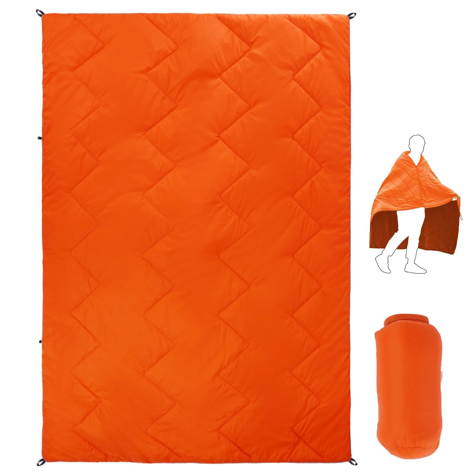 Fall Packable Lightweight Travel Warm Camping Blanket for Stadium,Picnic,Home