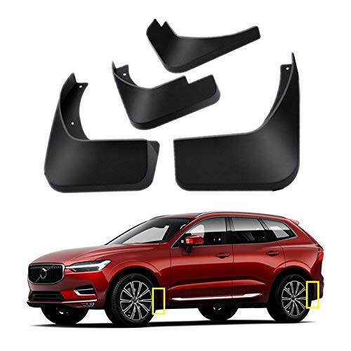 Mud Flaps Kit for 2024 Volvo XC60 2018-2023 Splash Guard Front and Black-image