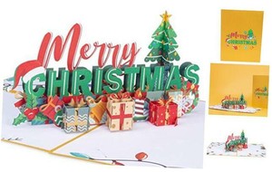 Paperlove Merry Christmas Pop Up Card Handmade 3d Popup Greeting Cards For Chri Ebay