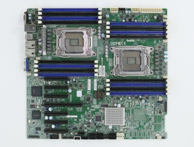 Supermicro X9DRH-iF Dual Sockel 2011 Mainboard Top Zustand