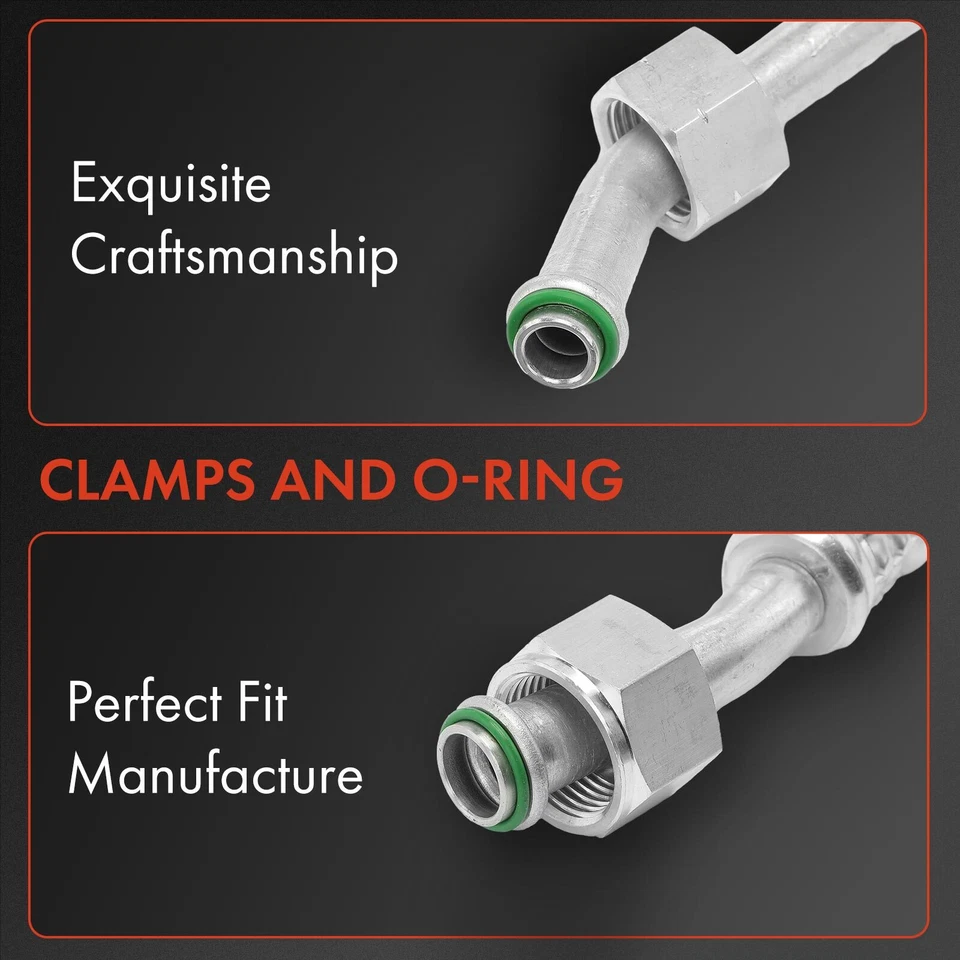 Nuevo conjunto de succión y descarga de aire acondicionado para Chevrolet Blazer S10 GMC Jimmy Sonoma Foto 2 de 4