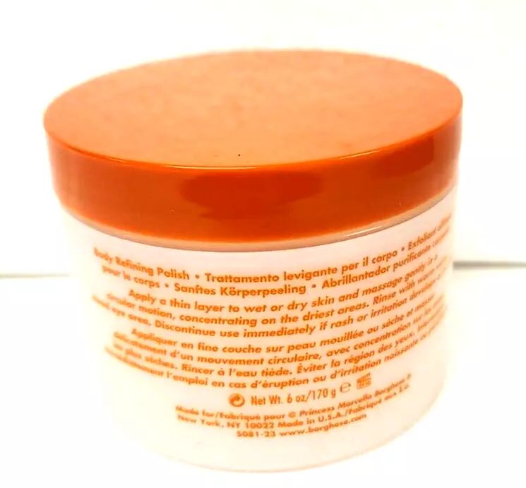 BORGHESE FANGO ESMALTE REFINADOR CORPORAL FRASCO DE 6 OZ + CEPILLO FACIAL GRATIS Foto 3 de 4