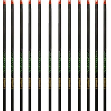 Gold Tip Arrows Velocity XT 300 340 400 500 1 Dozen Black Shafts