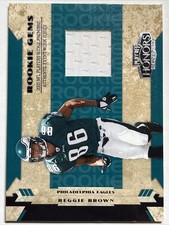 2005 Playoff Honors #220 Reggie Brown Jersey RC 511/750 Philadelphia Eagles