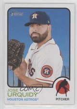 2022 Topps Heritage High Number Jose Urquidy #647 0uf1