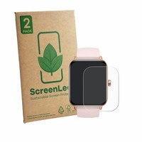 "2X Screenleaf Displayschutzfolie FüR Trunsif Smartwatch 1.85\" Nachhaltig "