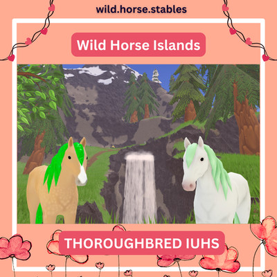 Wild Horse Islands - Thoroughbred Island Unique Hairs/IUH