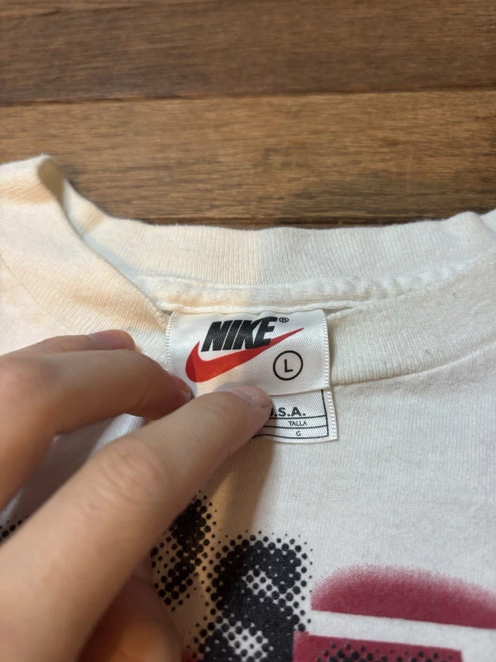 Camisetas vintage NIKE 1996, fútbol estadounidense 1993 para niños talla grande. Paquete de 2 camisetas Foto 3 de 4