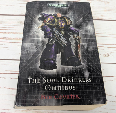 The Soul Drinkers Omnibus Ben Counter Warhammer 40k PB Novel GW Black Library