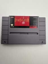 Final Fantasy 2 Super Nintendo SNES 1991 Cartridge NOT WORKING NON OP WONT BOOT