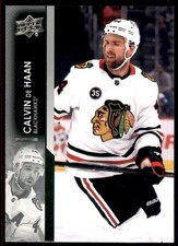 2021-22 Upper Deck Calvin de Haan Chicago Blackhawks #290