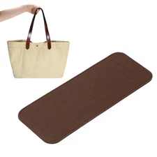 12x5 Inch Felt Base Shaper Bag Bottom Shaper Pad Purse Liner Brown