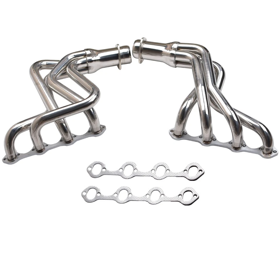 Cabezales colector de escape de acero inoxidable para Ford F100 1969-79 tracción trasera 302 W 5,0 L V8 Foto 4 de 4