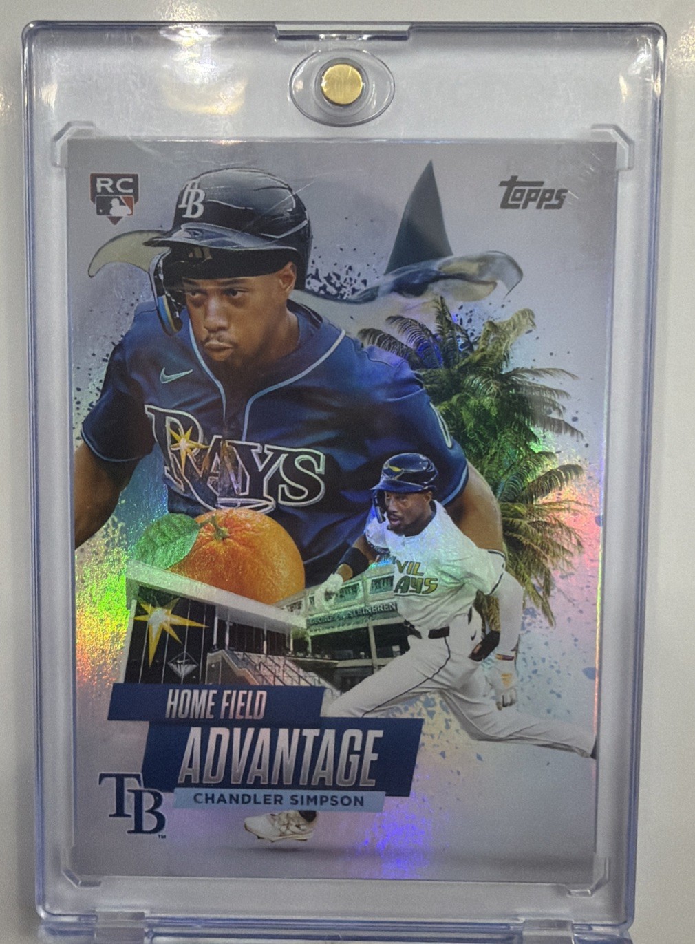 2025 Topps Update CHANDLER SIMPSON rookie Home Field Advantage rc insert # ha 50