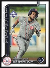 2025 Topps Pro Debut Base Bladimir Restituyo Nashville Sounds #PD-37