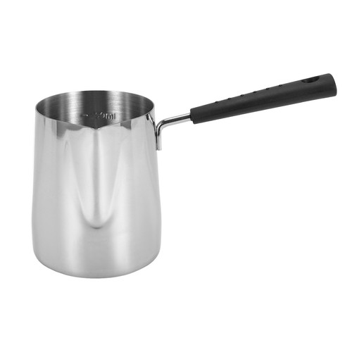 Cafetière Turque Classique, Pichet À Lait En Acier Inoxydable De 12 Oz