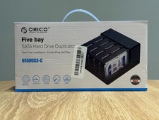 ORICO USB 3.0 5 Bay Hard Drive Docking Station with Offline Cloning for 2.5/3.5