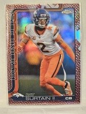2025 Topps Chrome - Patrick Surtain II #93 Leather Refractor
