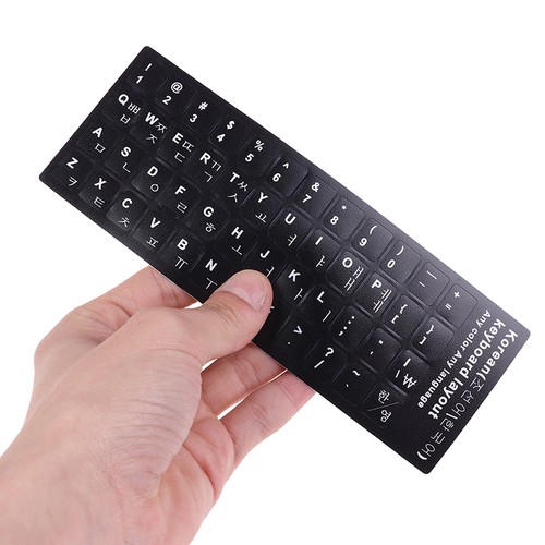 1Pc Korean KEYBOARD STICKER Printed Keyboard Protective StickersB=y= - Bild 9 von 12