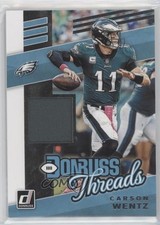 2019 Panini Donruss Donruss Threads Carson Wentz #T-31 0q1p