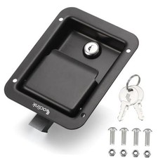 Truck Tool Box Lock Replacement kit, 1PC 5.5"L x 4.3"W x 1.6"H Black