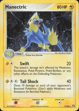 Pokemon Manectric 7/106 Holo Rare Emerald Lightly Played